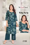 Kitty Party By Tft Vetican Printed Kurti With Bottom Orders In India